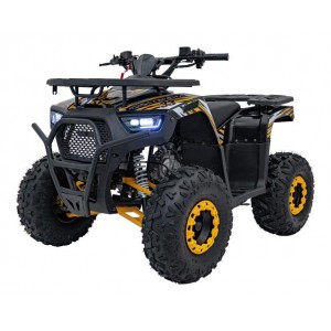 Benzininis keturratis vaikui DISCOVERER 125CC iki 60 km/h (Oranžinė/Juoda)